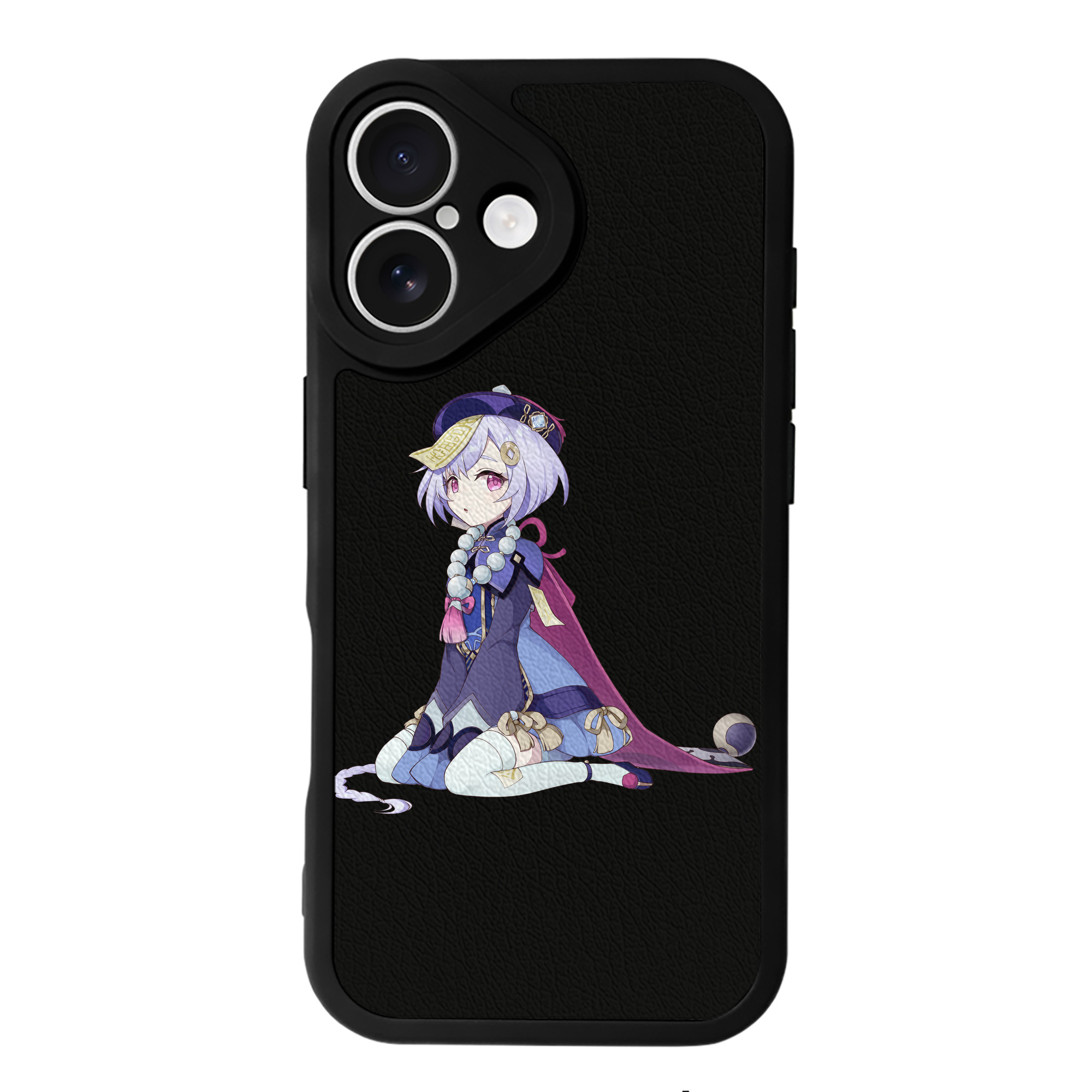 げんし神 七七 なな  genshin Nana 【iPhone 16シリーズ対応】シリコンスマホケース（レザー調） 材質：シリコン